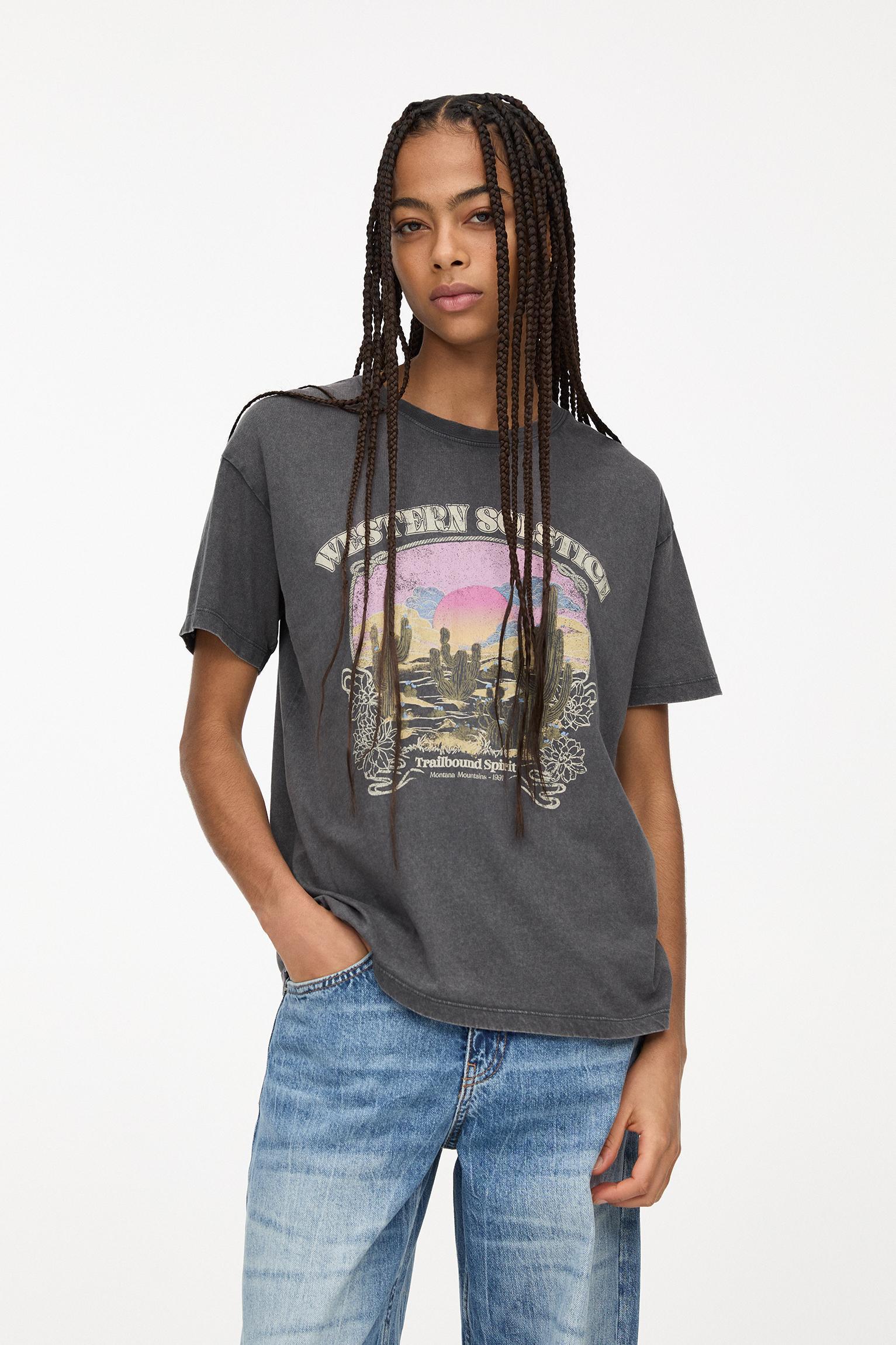 Western graphic T-shirt Product Image