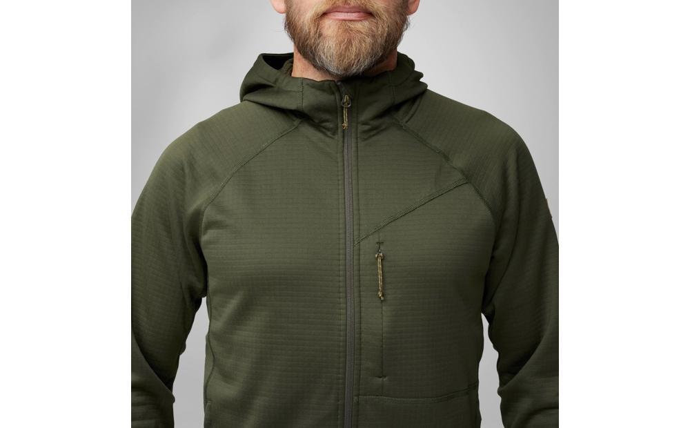 Abisko Grid Fleece Hoodie M Product Image