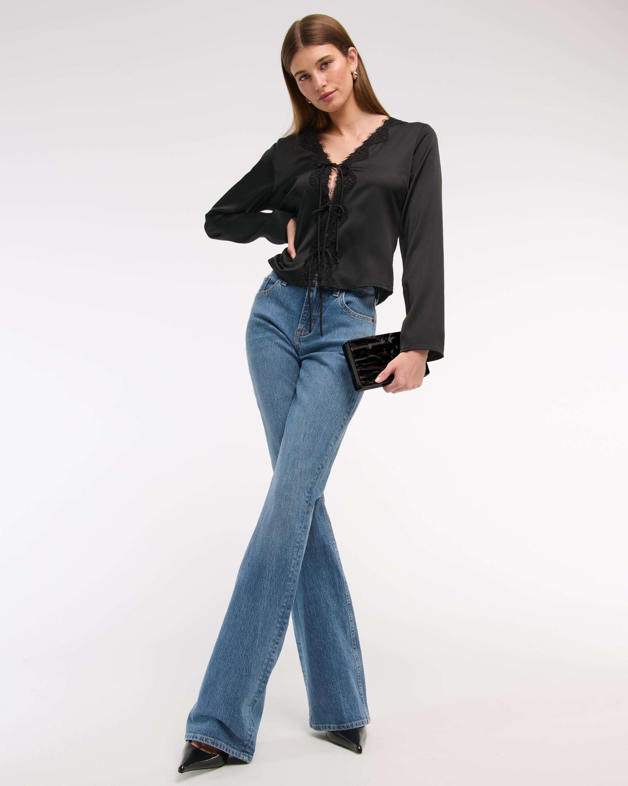 Mid Rise Bootcut Jean Product Image