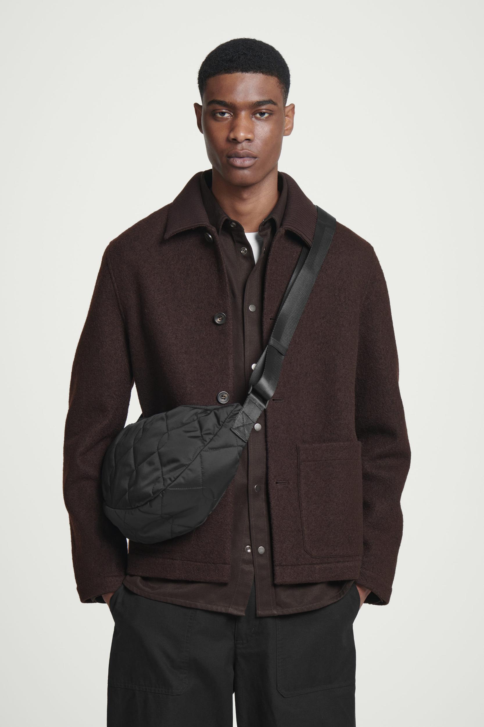 QUILTED CROSSBODY BAG - NYLON Product Image