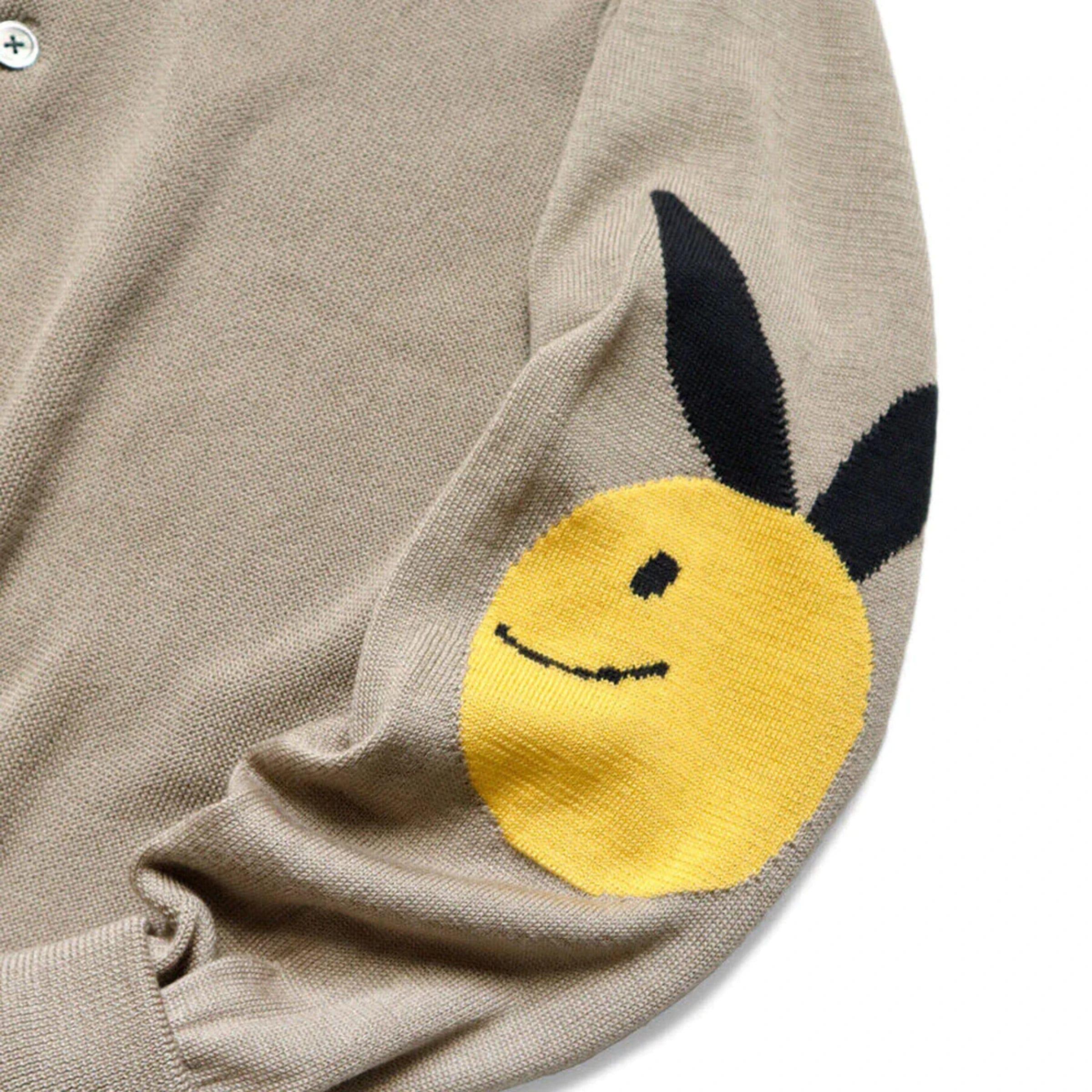 10G ECO KNIT ELBOW-CONEYBOWY SHORT CARDIGAN Product Image