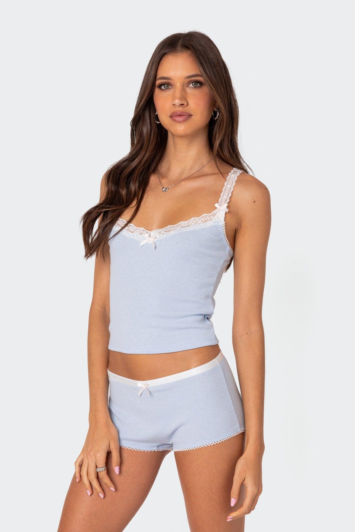 Mariana Pointelle Tank Top Product Image