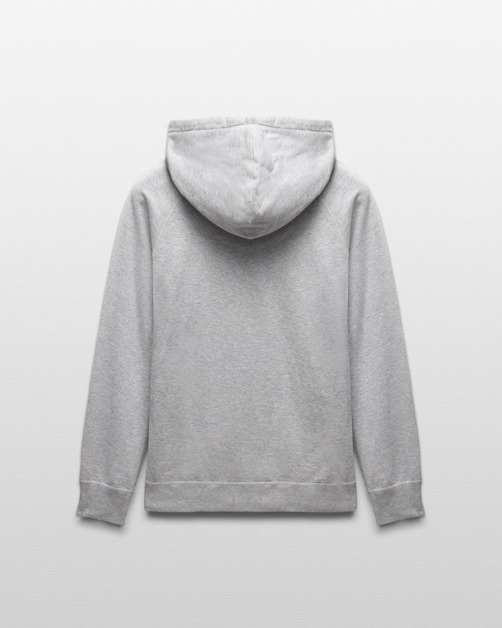 Midweight Terry Slim Zip Hoodie Male Product Image