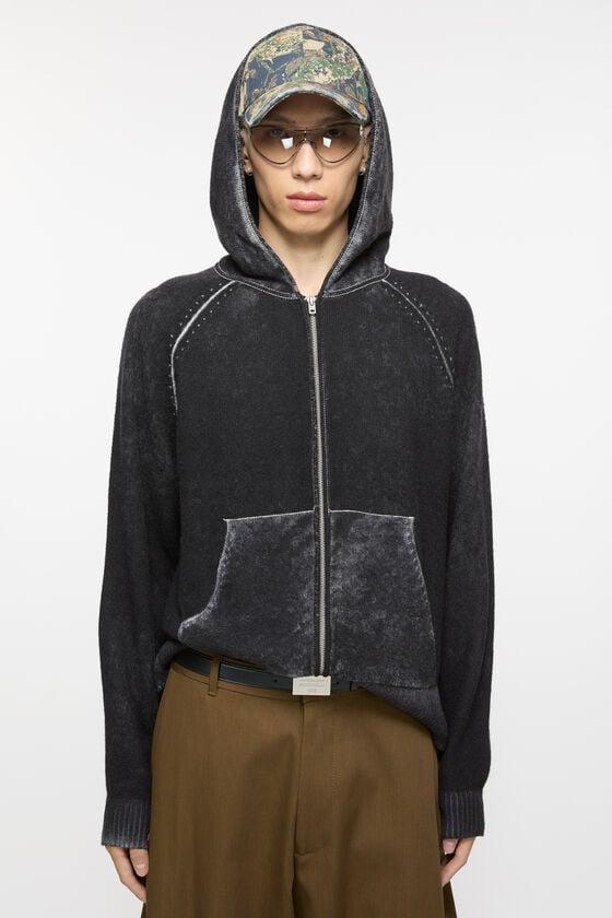Hooded zipper sweater Product Image