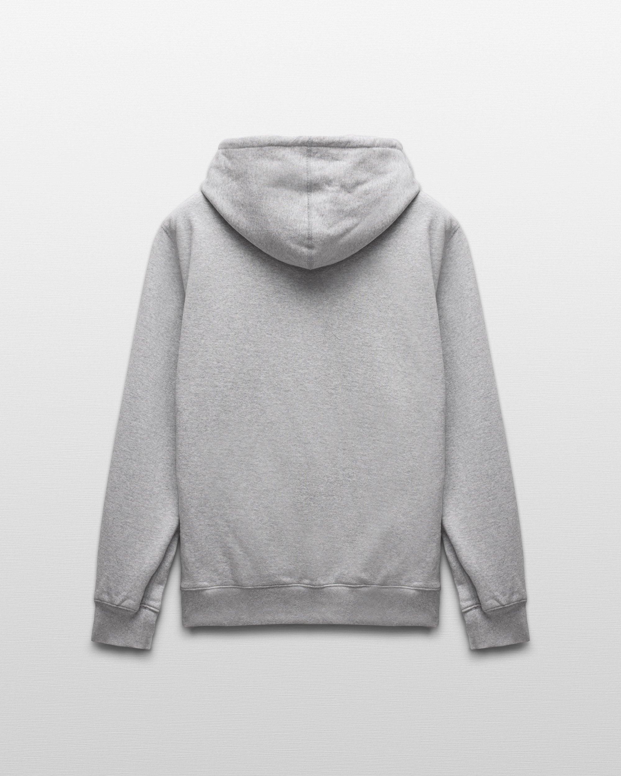 Midweight Terry Half Zip Standard Hoodie Male Product Image