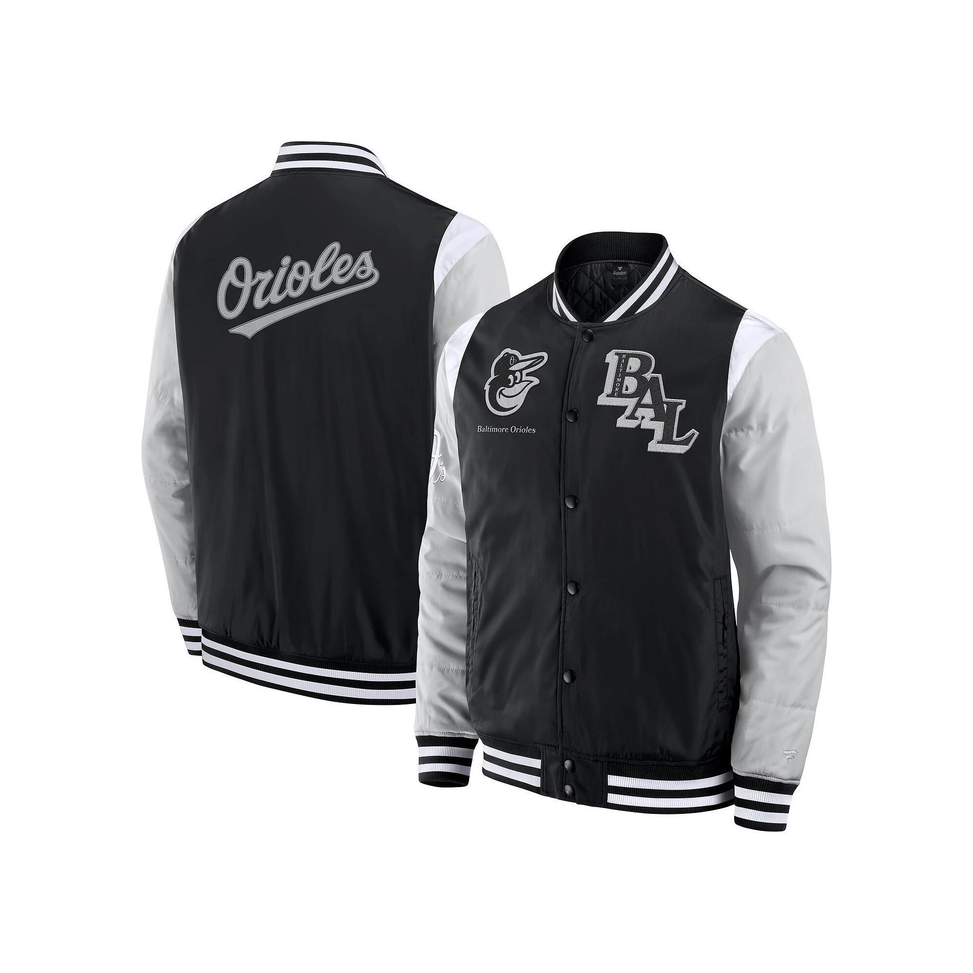 Men's Fanatics  Black Baltimore Orioles Elements Elite Full-Snap Jacket, Size: 3XL Product Image
