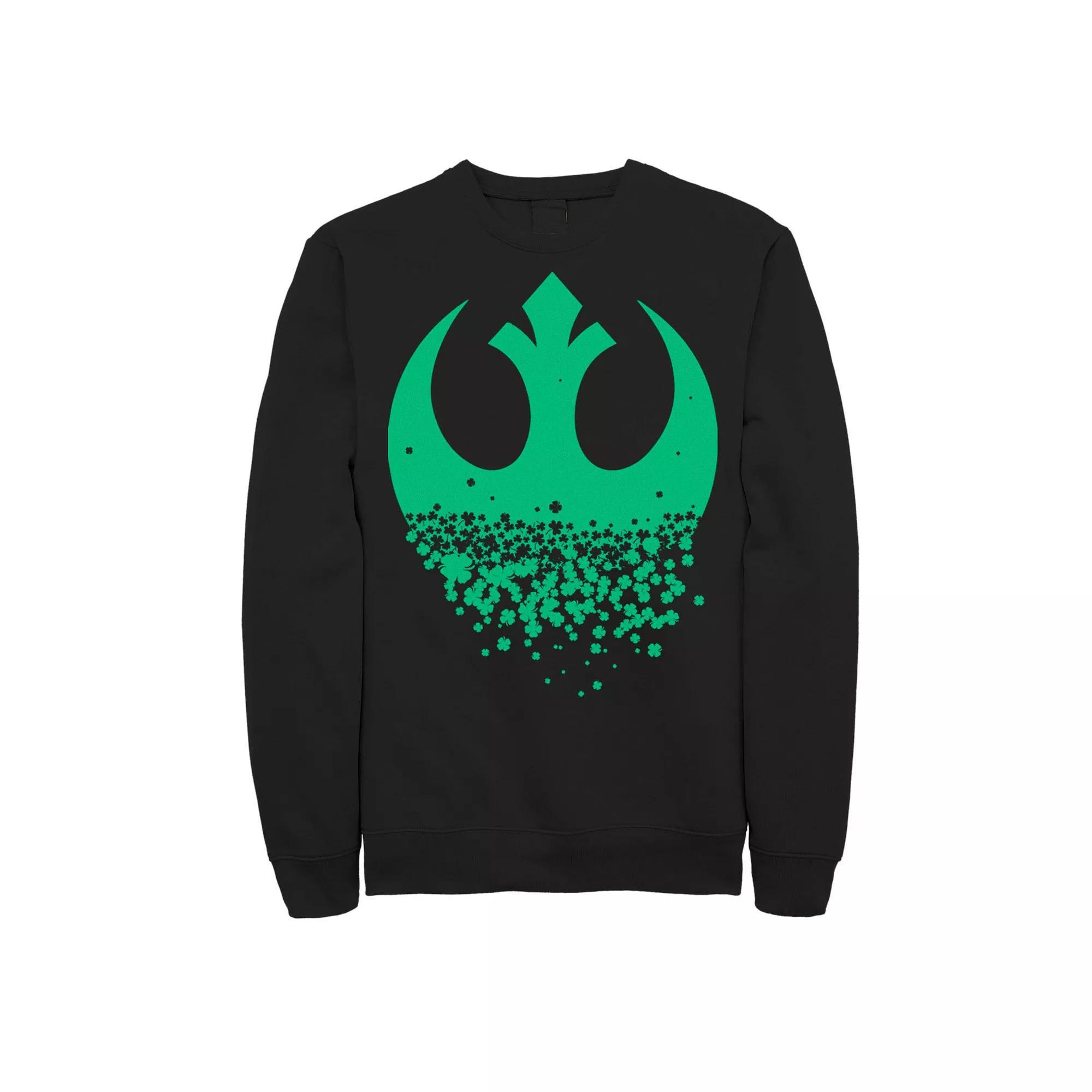 Big & Tall Star Wars Stormtrooper Flower Filled Helmet Fleece Sweatshirt, Men's, Size: 3XL, Black Product Image