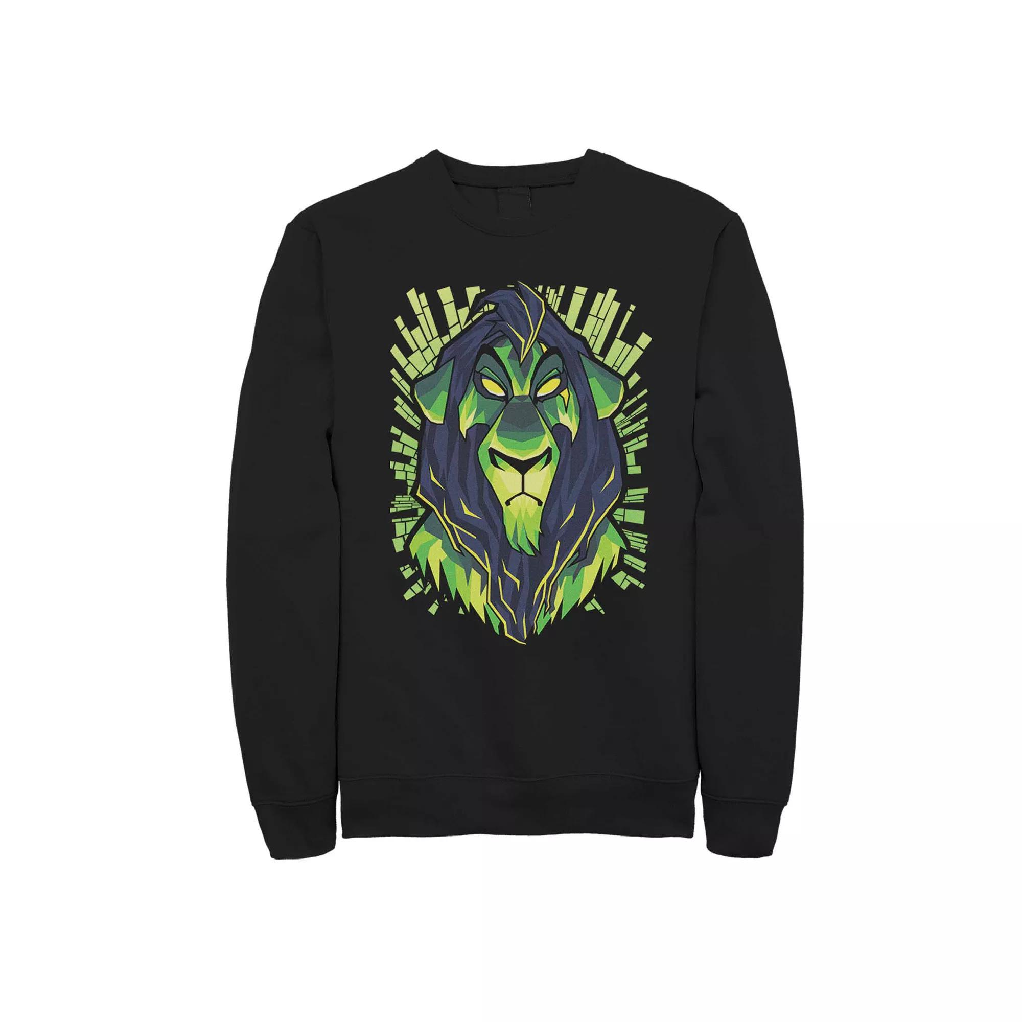 Disneys Lion King Scar Dark Portrait Mens Fleece Product Image