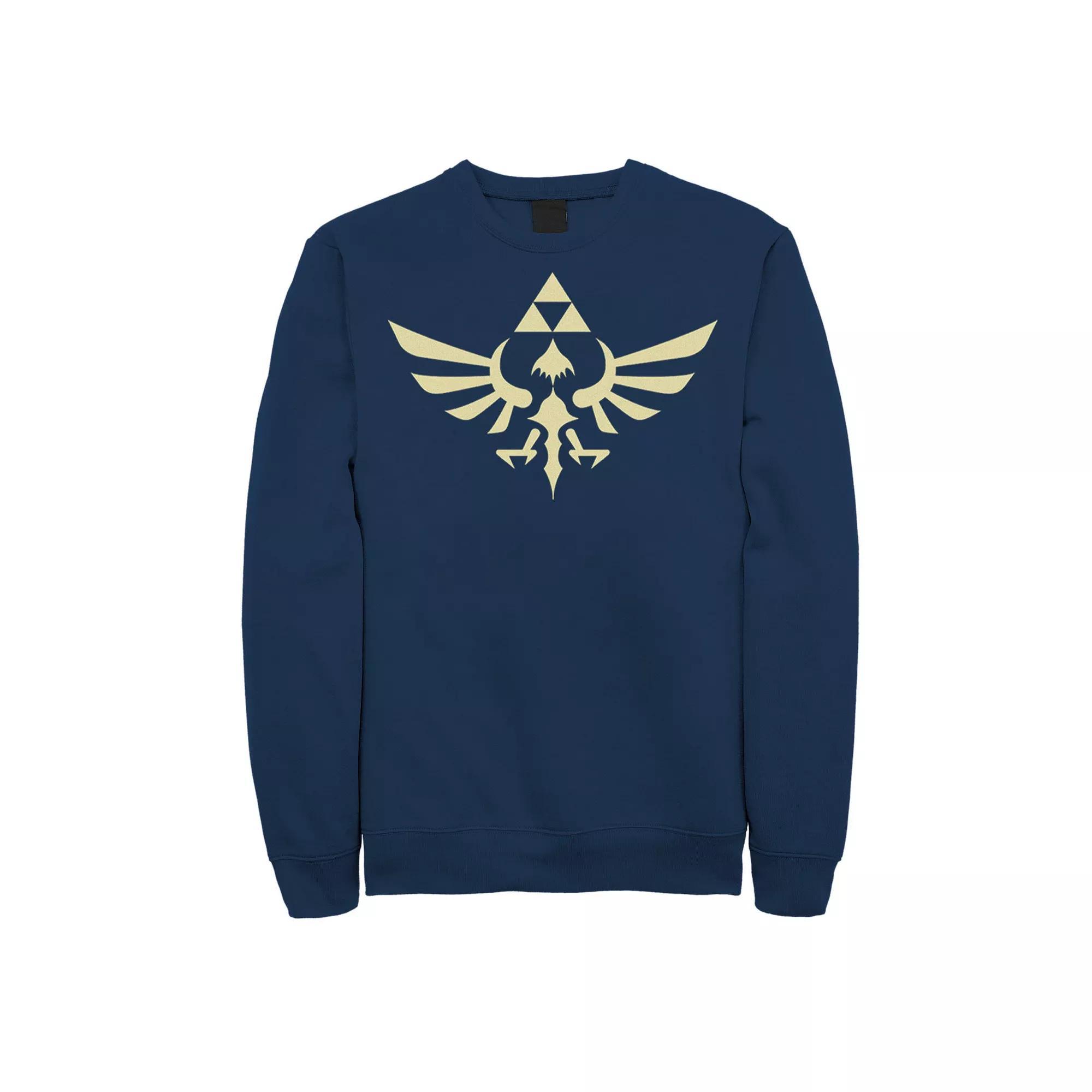 Big & Tall Star Wars The Mandalorian Child Light C1 Fleece Sweatshirt, Men's, Size: Large Tall, Black Product Image