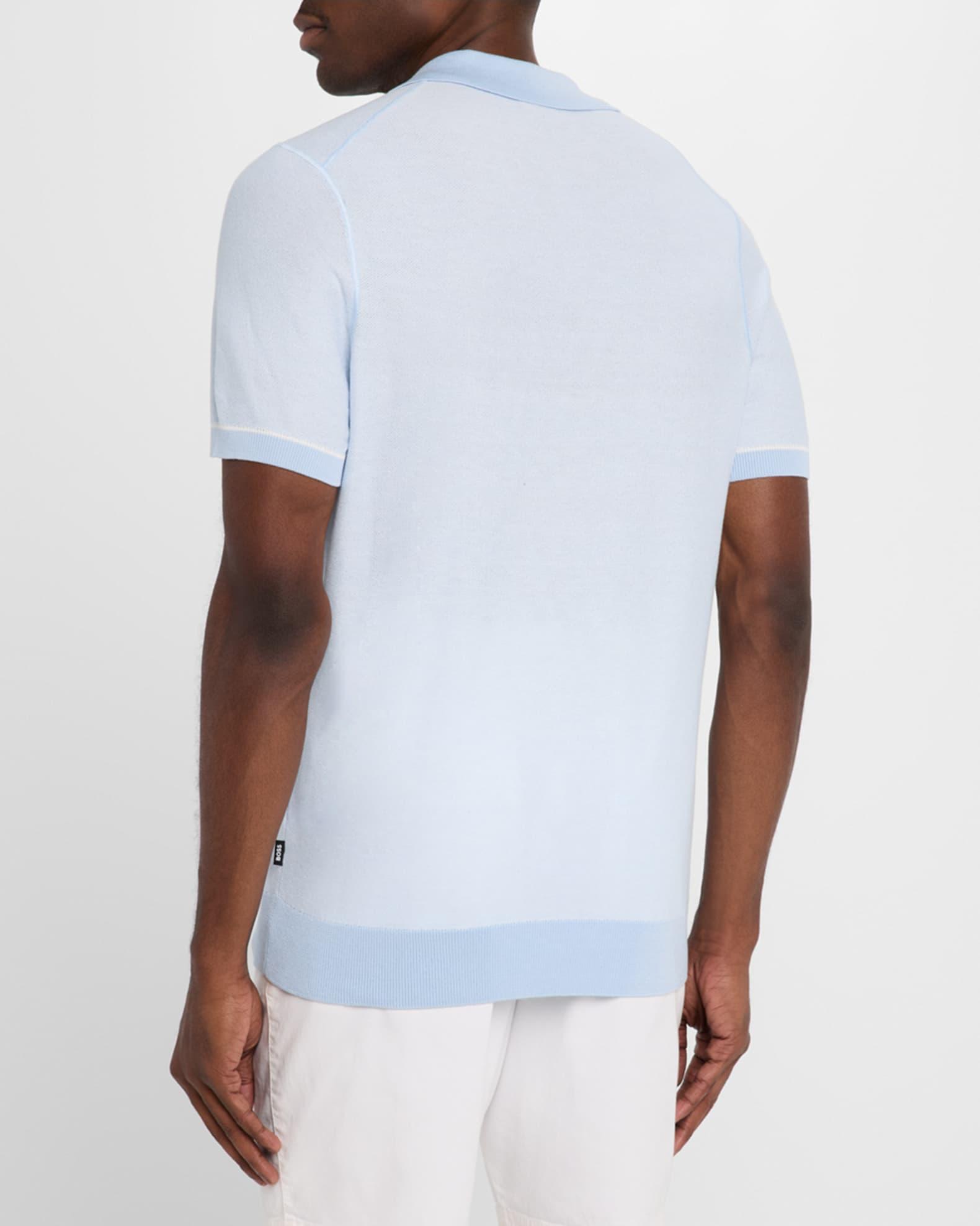 Men's Jianluca Short-Sleeve Polo Sweater Product Image