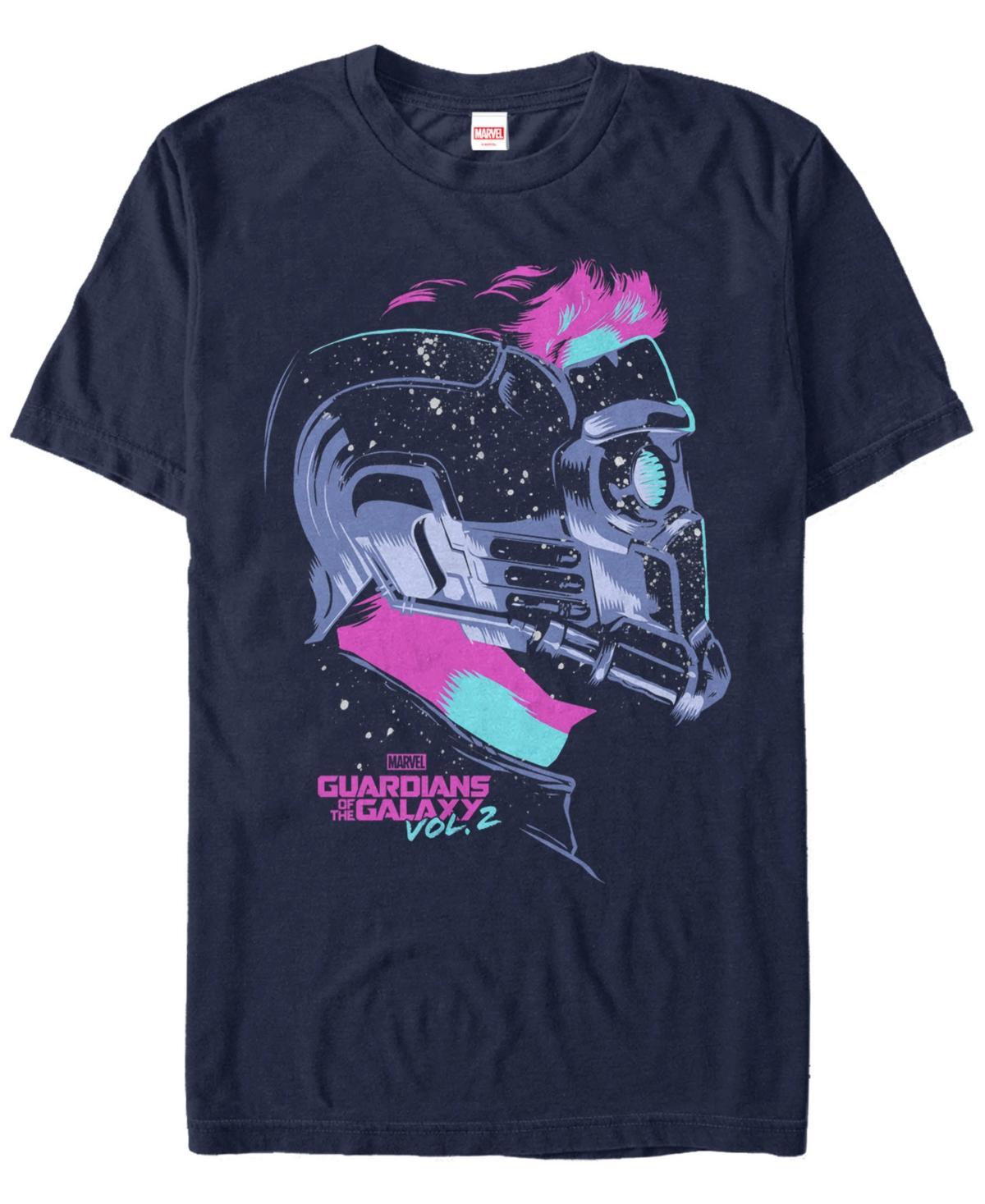 Men's Guardians of the Galaxy Vol.2 Star Lord Tee, Size: Small, Blue Product Image