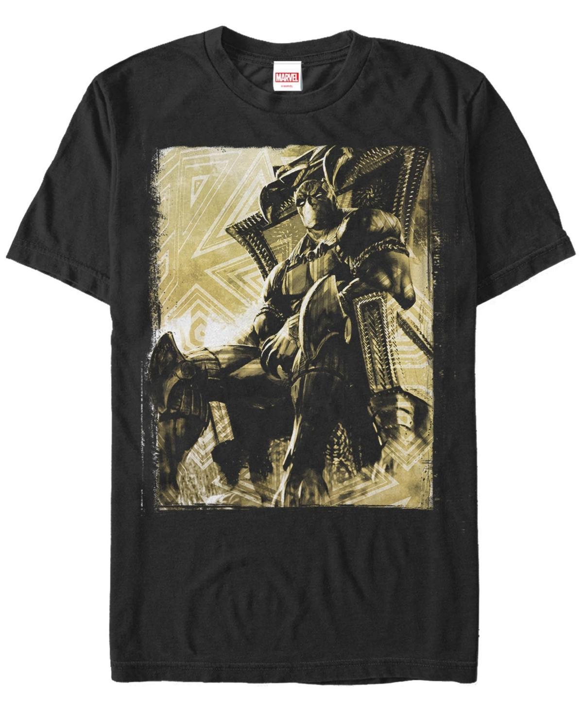 Men's Marvel Black Panther Throne Room Tee, Size: Medium Product Image
