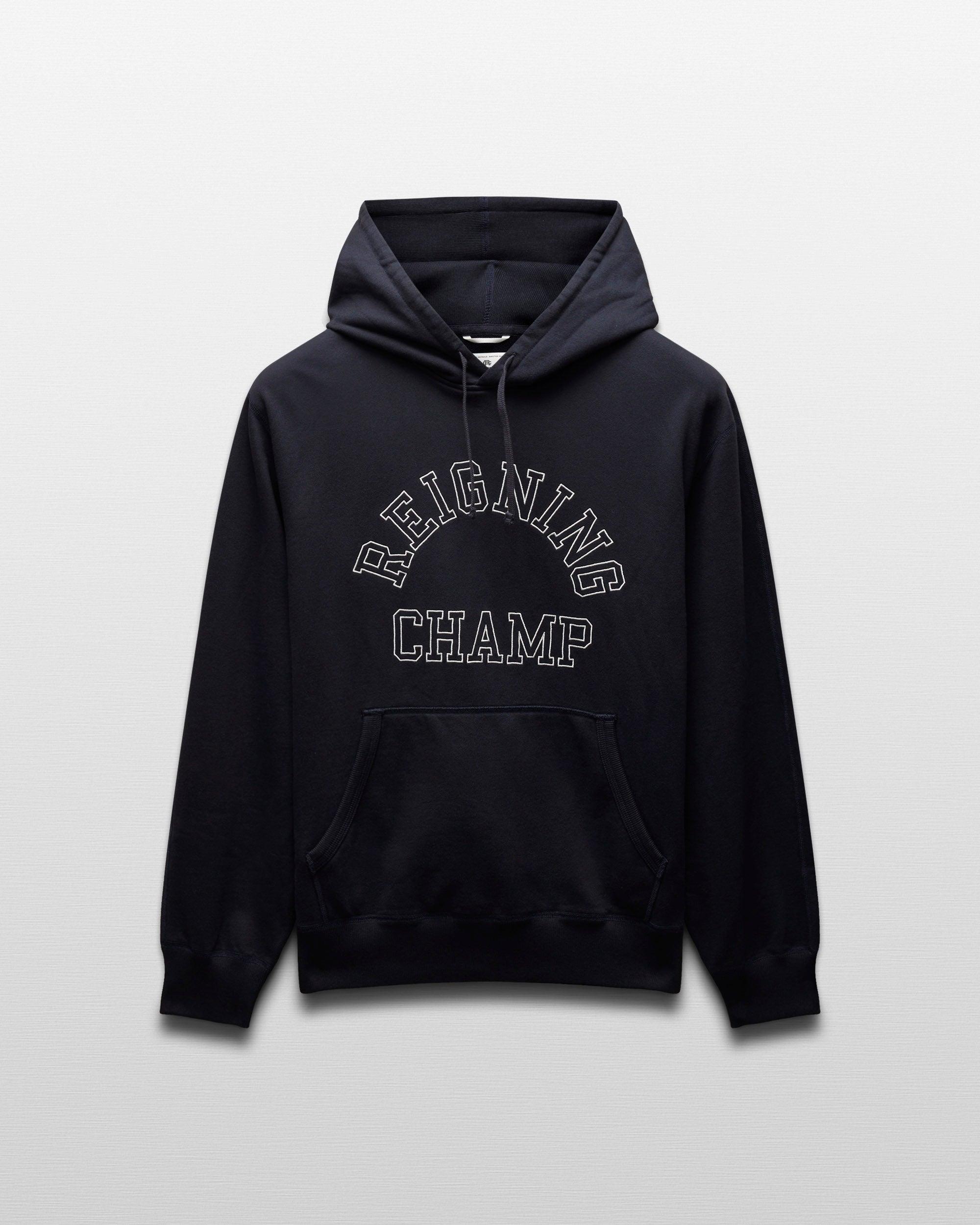 Reigning Champ Midweight Terry Arch Logo Standard Hoodie Product Image