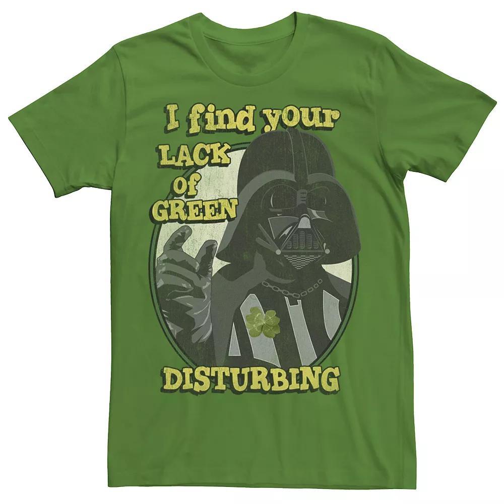 Men's Star Wars Vader Pinch Graphic Tee, Size: XXL, Kelly Product Image