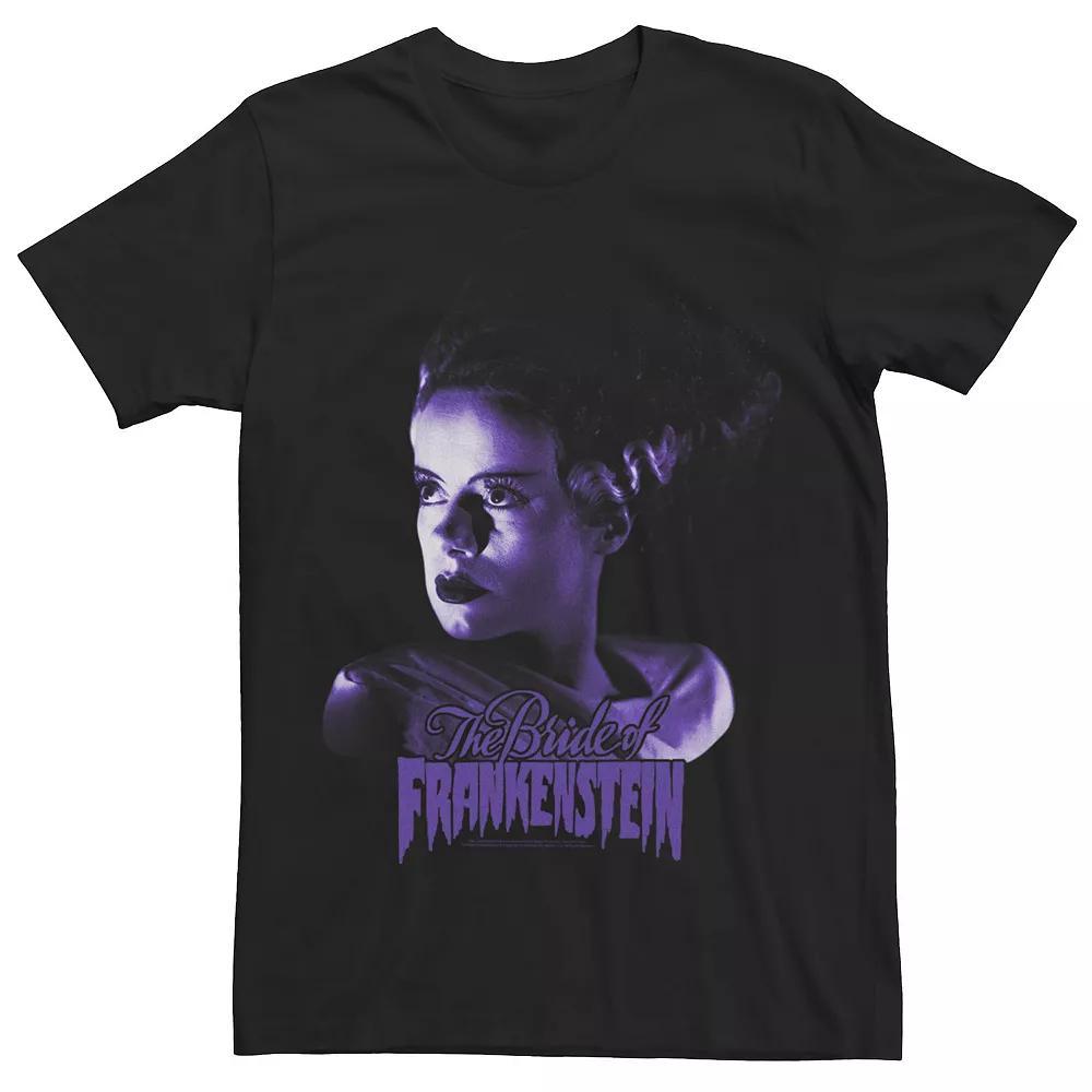 Big & Tall Universal Monsters The Bride Logo Poster Tee, Men's, Size: 5XL, Black Product Image