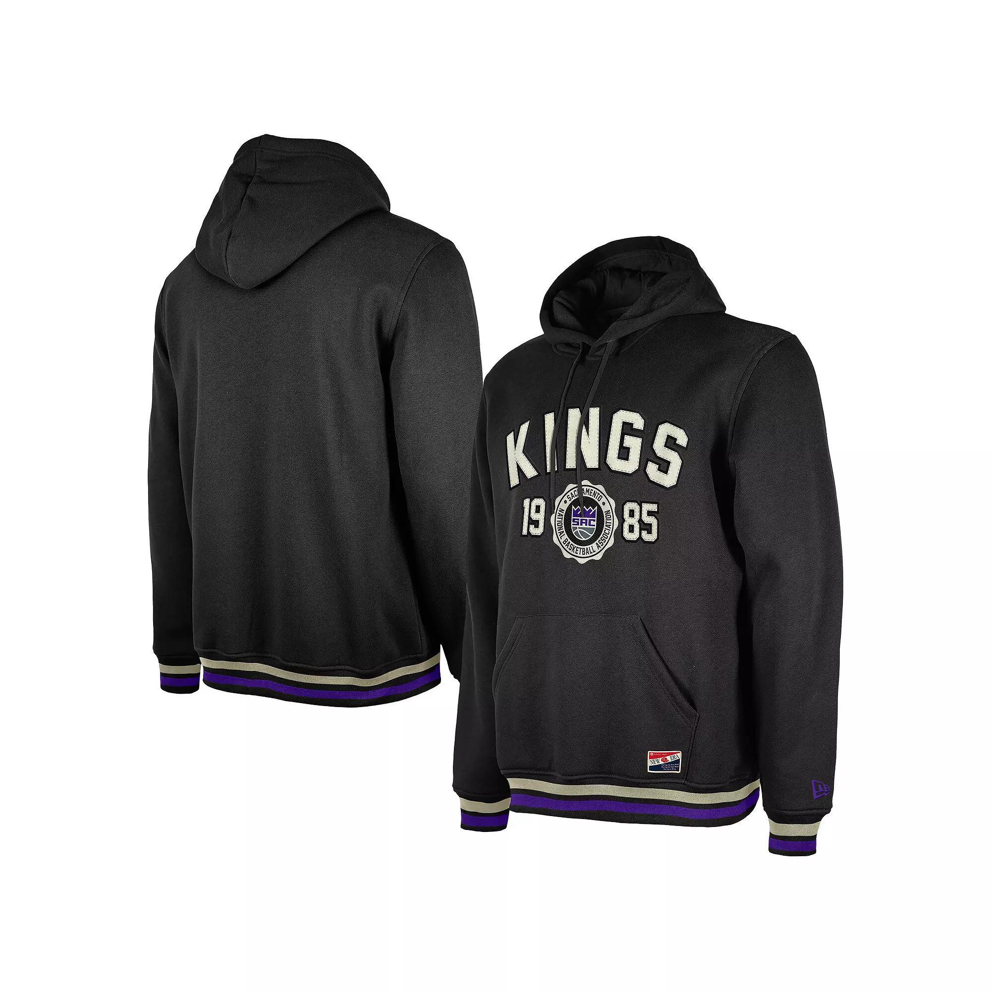 Men's New Era Kelly Green Boston Celtics Throwback Vintage Pullover Hoodie, Size: Large Product Image