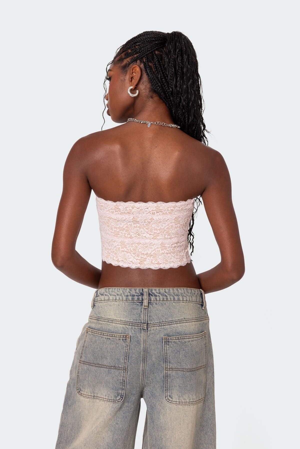 Nadine Lace Tube Top Product Image