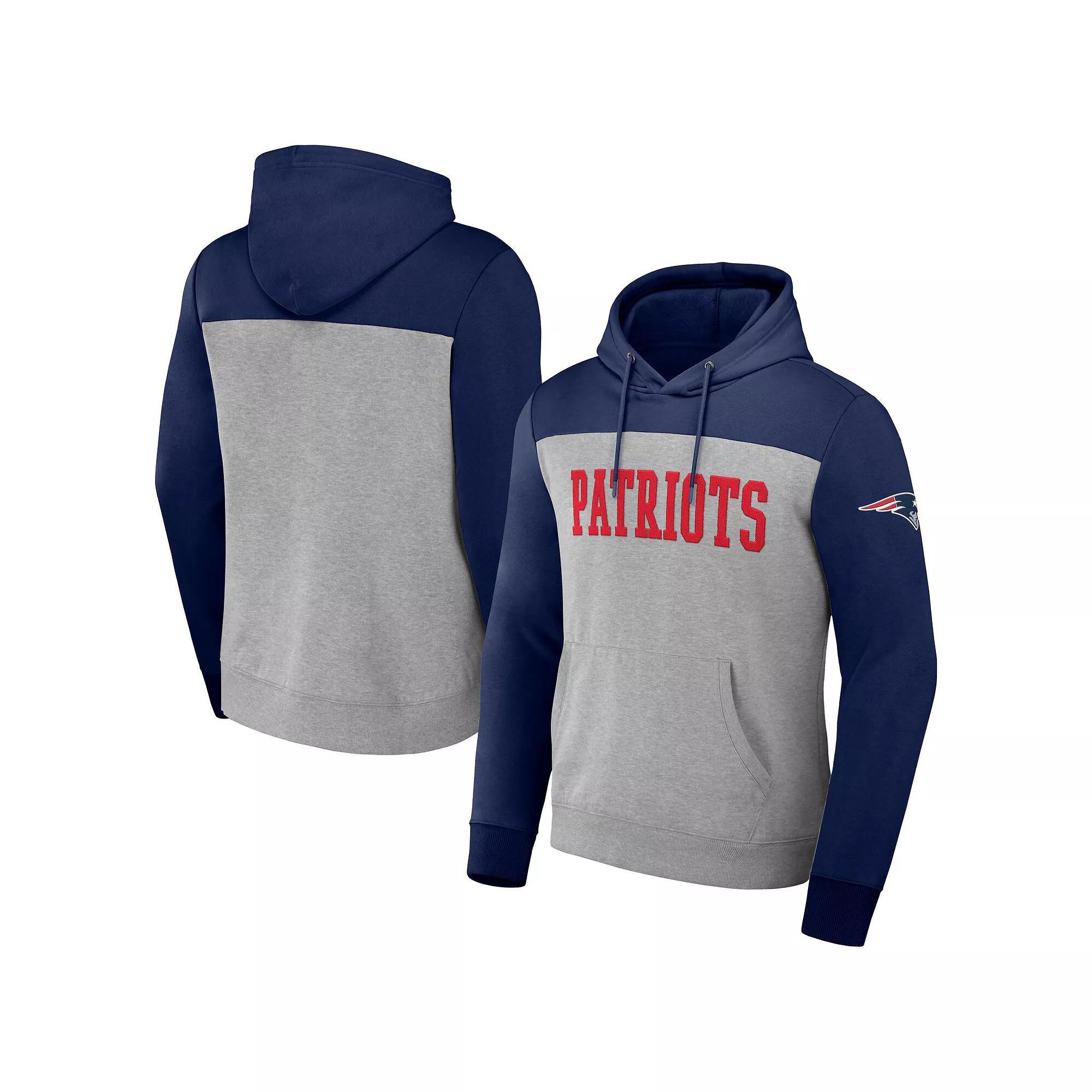 Men's NFL x Darius Rucker Collection by Fanatics Heather Gray Las Vegas Raiders Color Blocked Pullover Hoodie, Size: Small, Lvr Grey Product Image