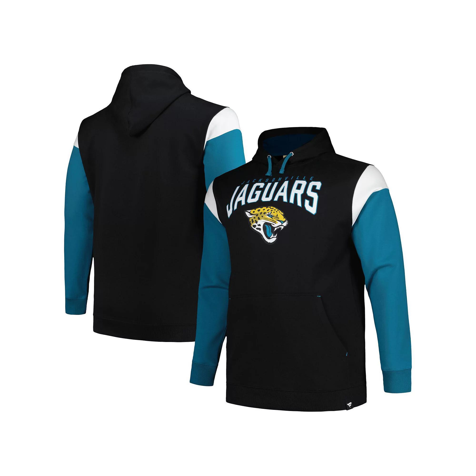 Mens Profile Jacksonville Jaguars Big & Tall Trench Battle Pullover Hoodie Product Image