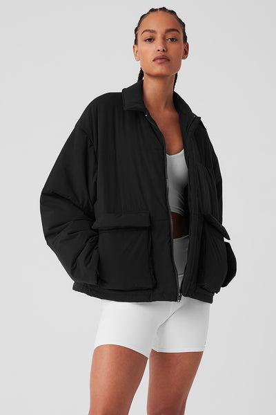 Voyage Utility Cargo Jacket - Black Product Image