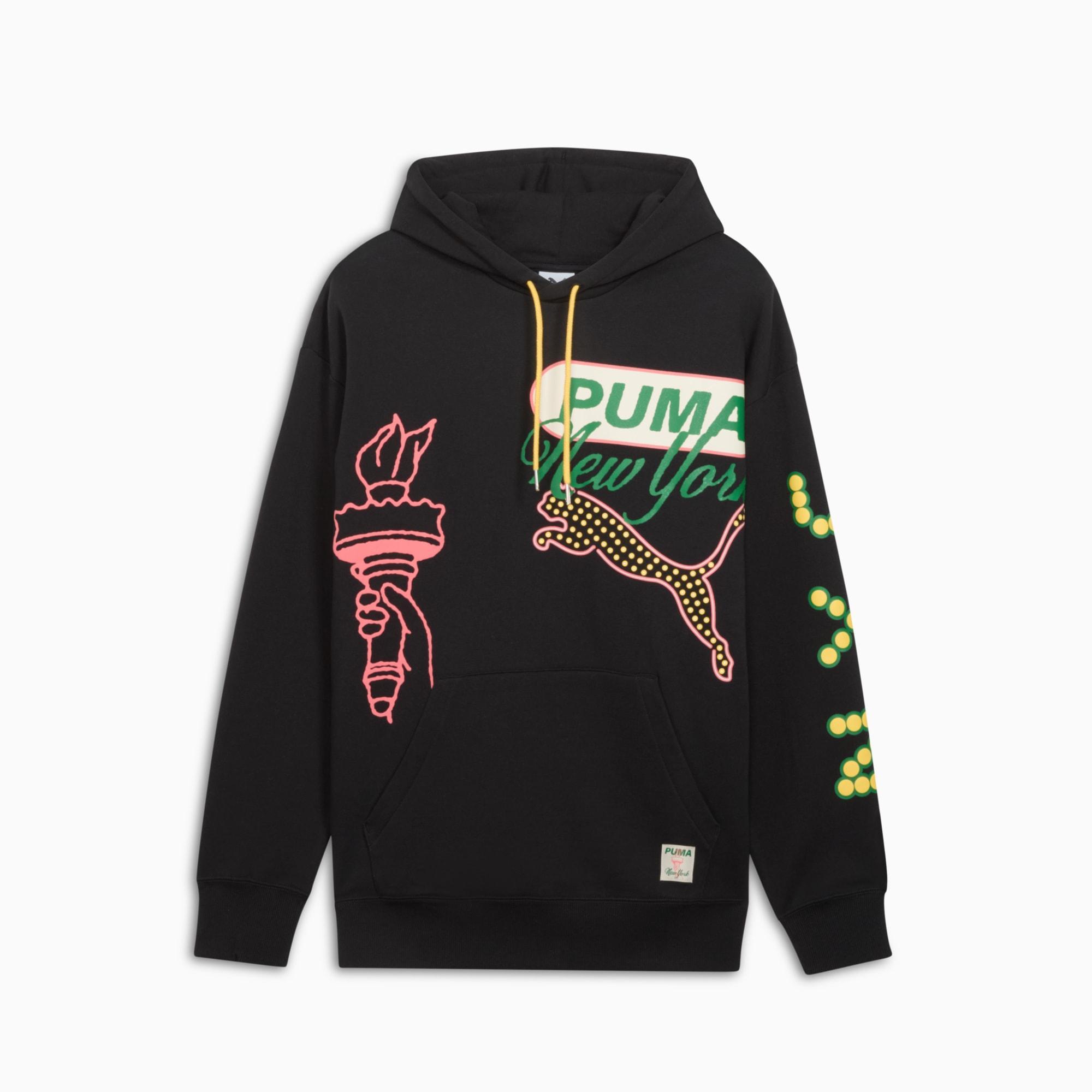 Wardrobe Essentials Bright Lights NYC Flagship Men's Hoodie Product Image