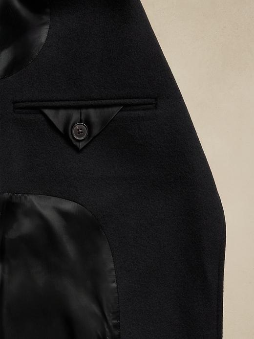 Oversized Wool-Cashmere Wrap Coat Product Image