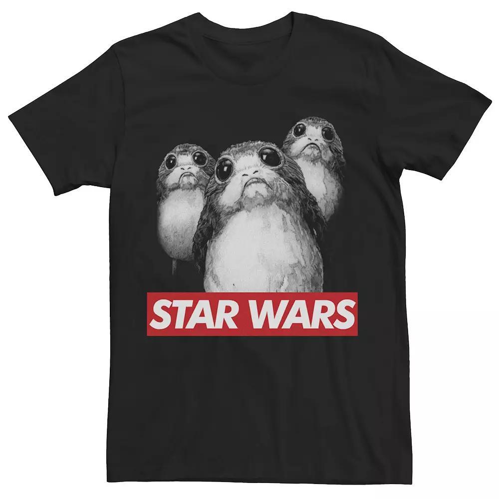 Men's Star Wars Porgalicious Poster Tee, Size: XXL, Black Product Image