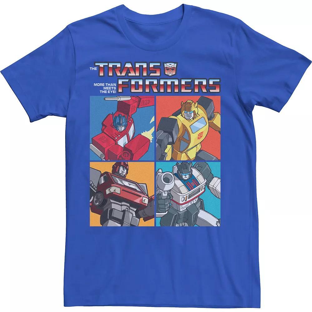 Men's Transformers Autobots Box Up Tee, Size: XL, Royal Product Image
