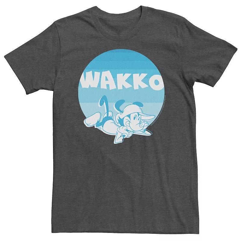 Men's Animaniacs Wakko Blue Hue Portrait Tee, Size: 3XL, Grey Heather Product Image