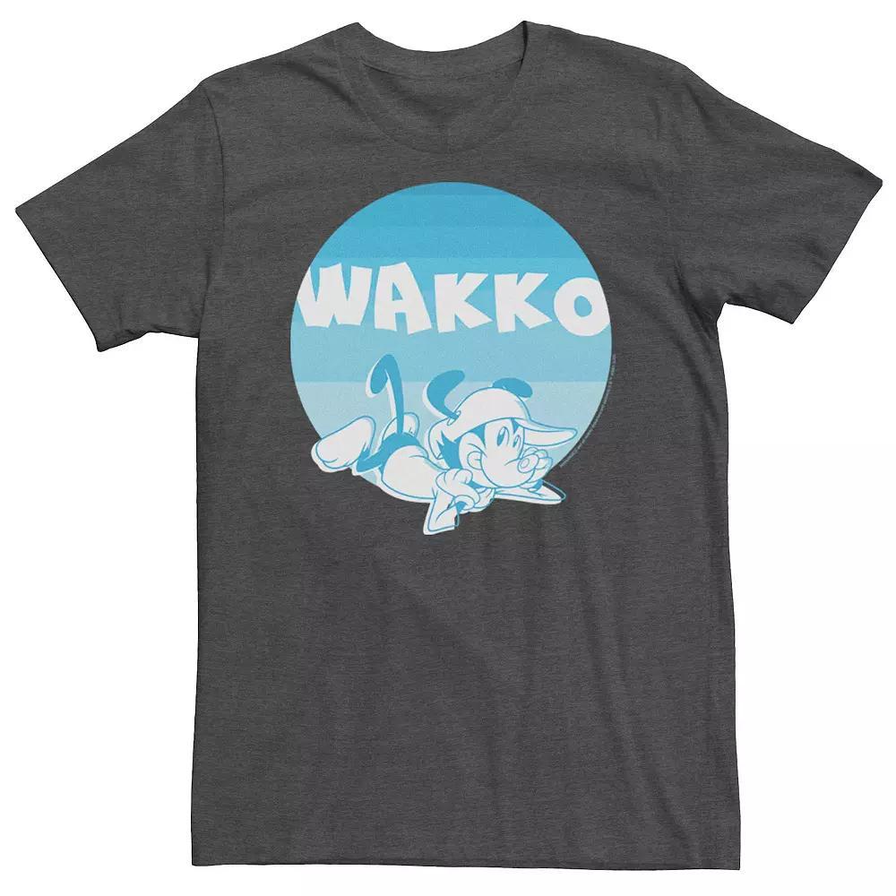 Men's Animaniacs Wakko Blue Hue Portrait Tee, Size: 3XL, Grey Heather Product Image