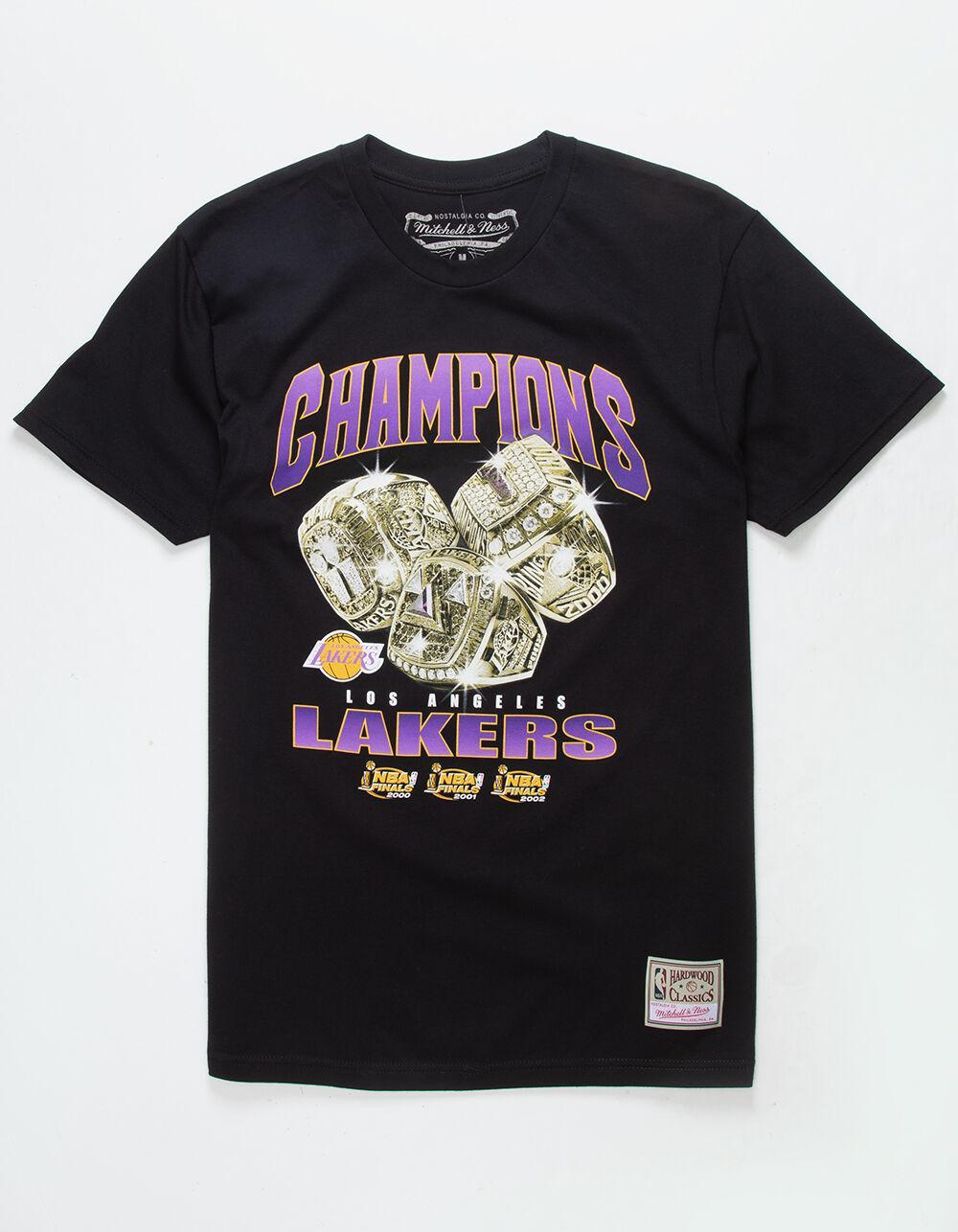 MITCHELL & NESS Los Angeles Lakers Champions Mens Tee - BLACK Product Image