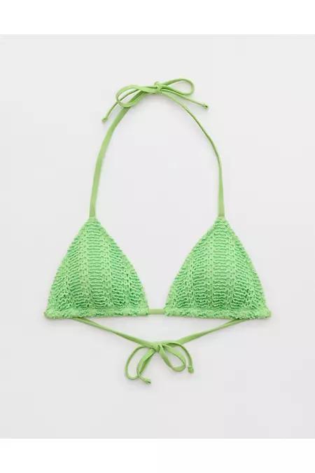 Aerie The Sun-Lover Crochet Bikini Top Women's Product Image
