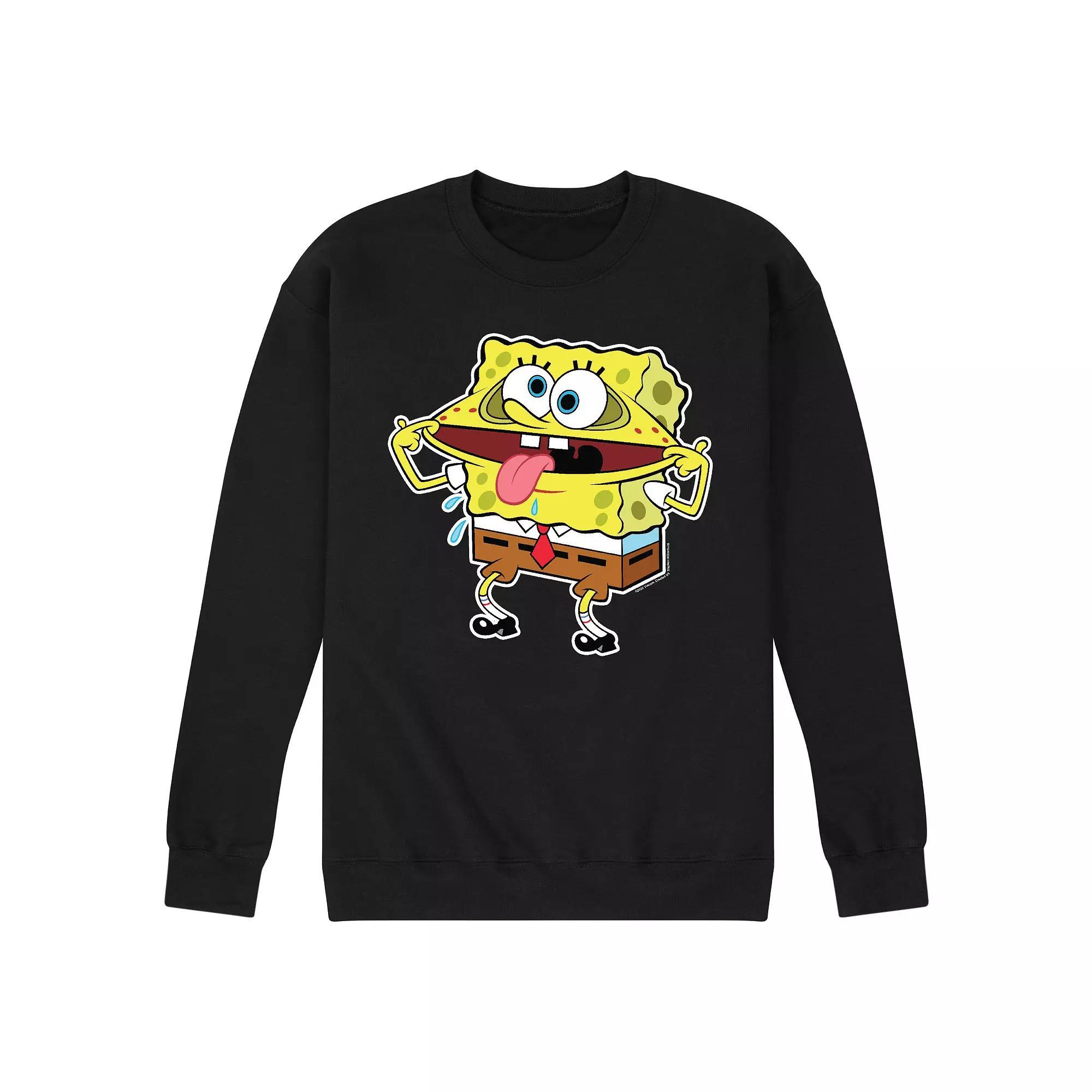 Mens SpongeBob SquarePants Fun Times Sweatshirt Product Image