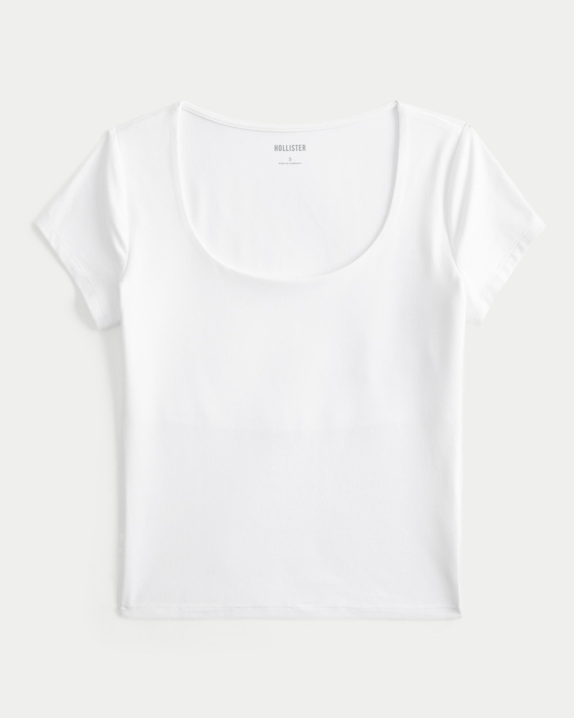 Soft Stretch Seamless Fabric Scoop Top Product Image
