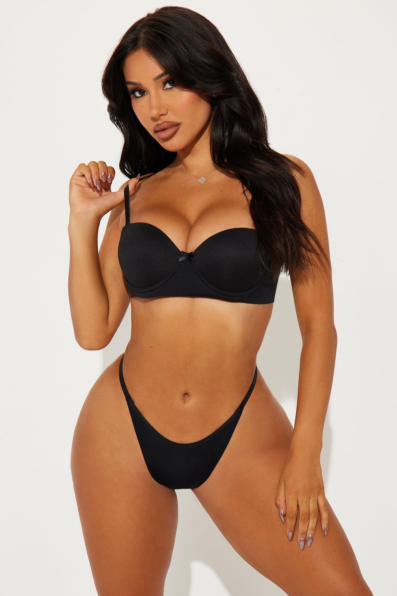 True Desire Balconette 2 Pack Bras - White/Black Product Image