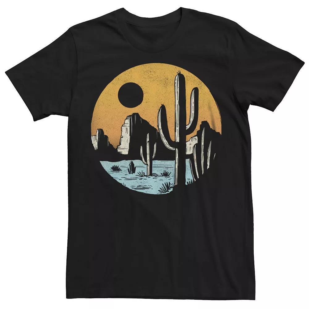 Mens Druid Tree Forest Graphic Tee Blue Product Image