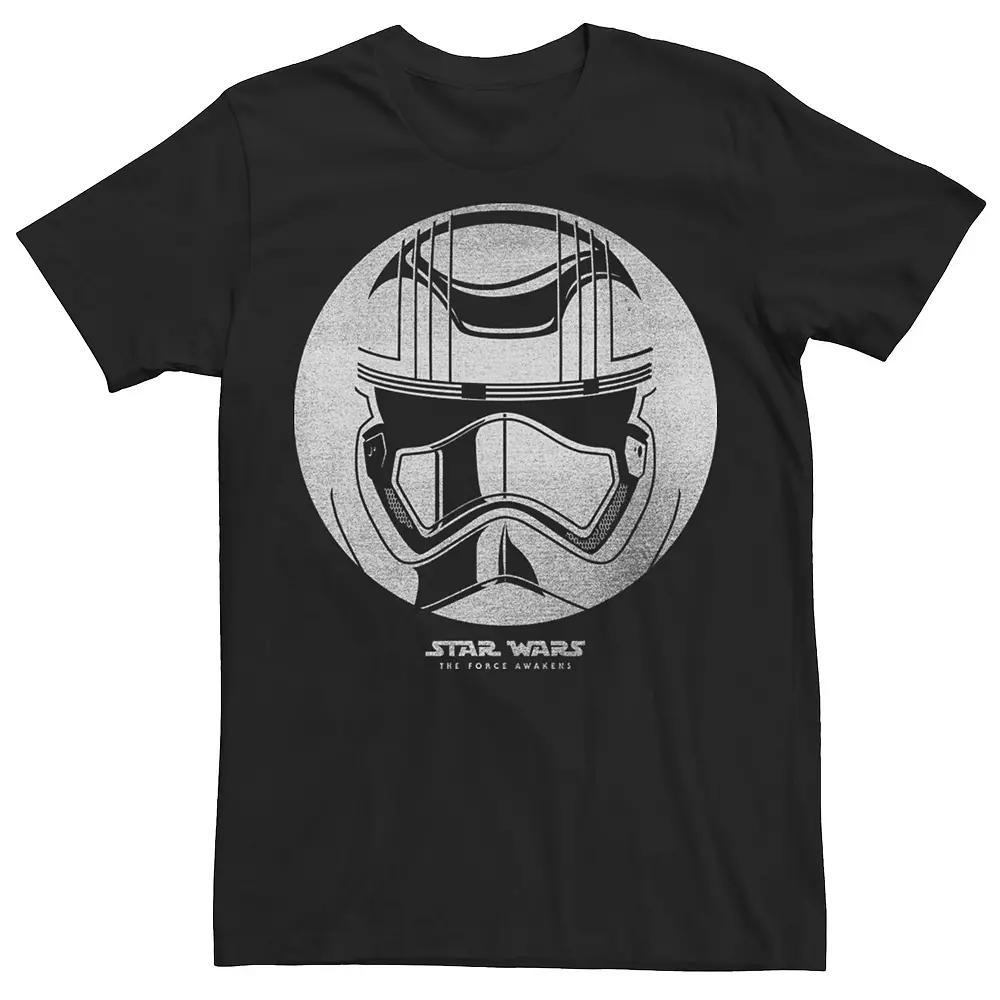 Men's Star Wars The Force Awakens Stormtrooper Logo Tee, Size: Medium, Black Product Image