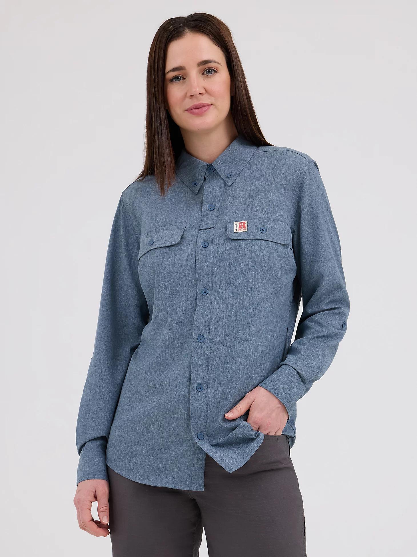 Women's Wrangler RIGGS Workwear® Lightweight Vented Work Shirt | Women's TOPS | Wrangler® Product Image