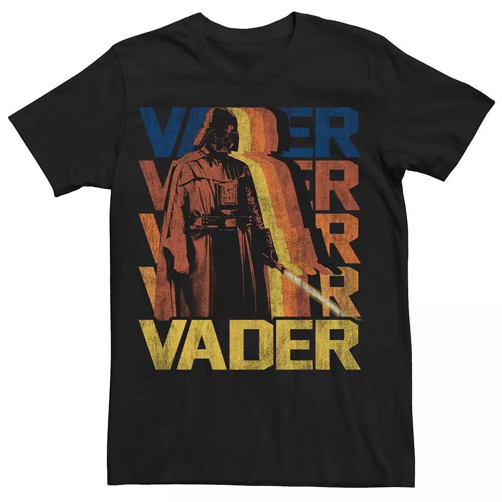 Men's Star Wars Darth Vader Fade Colors Poster Tee, Size: Small, Grey Heather Product Image