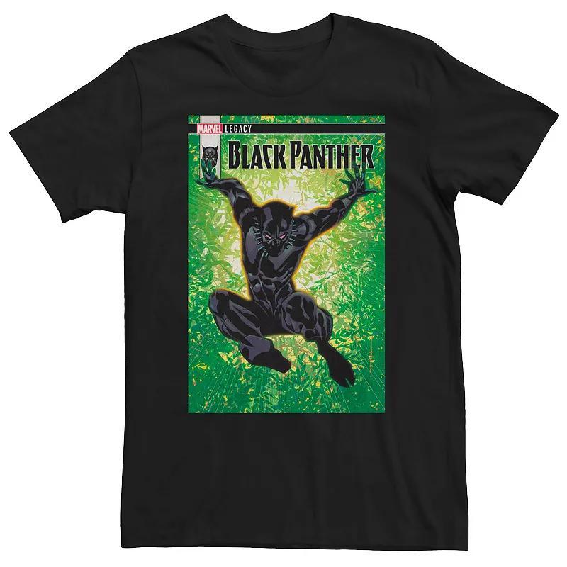 Men's Addams Family Portrait Poster Graphic Tee, Size: 3XL, Black Product Image