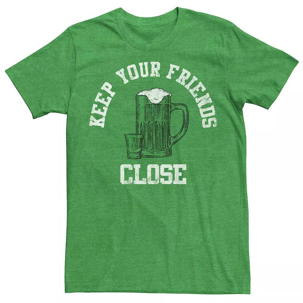 Men's Keep Your Friends Close Tee, Size: Small, Kelly Grey Product Image