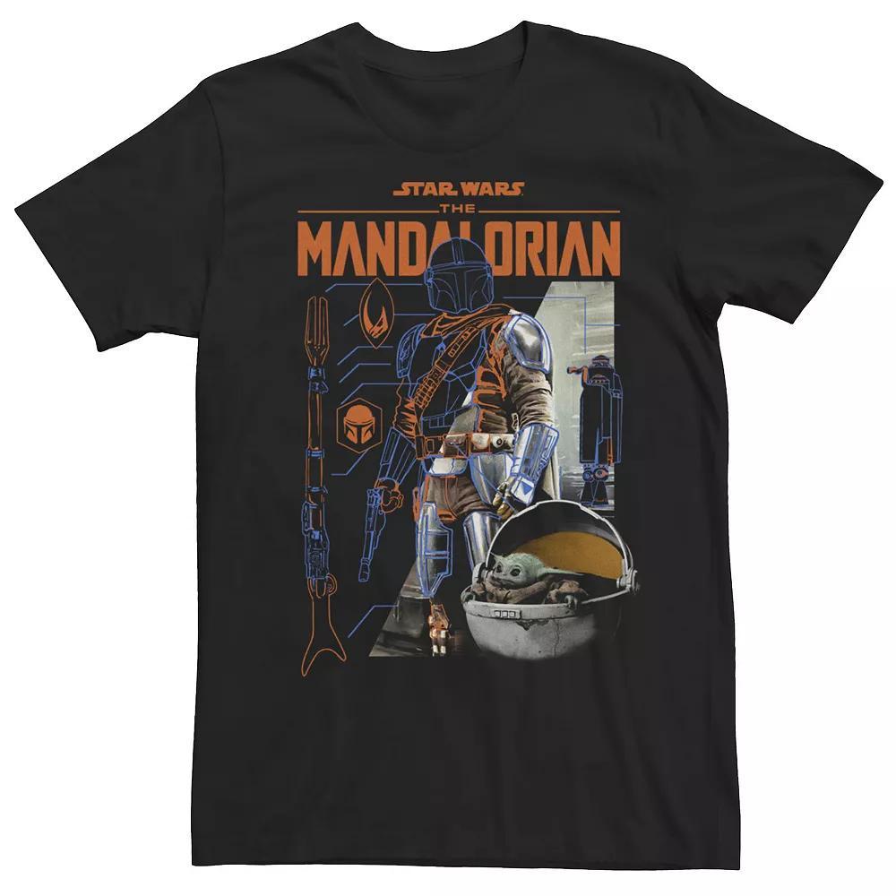 Men's NASA Rocket Ship Struck By Lightning Graphic Tee, Size: Medium, Grey Product Image