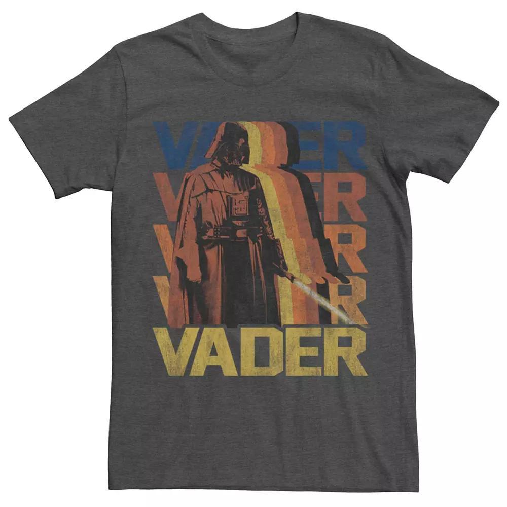 Men's Star Wars Darth Vader Fade Colors Poster Tee, Size: Small, Grey Heather Product Image