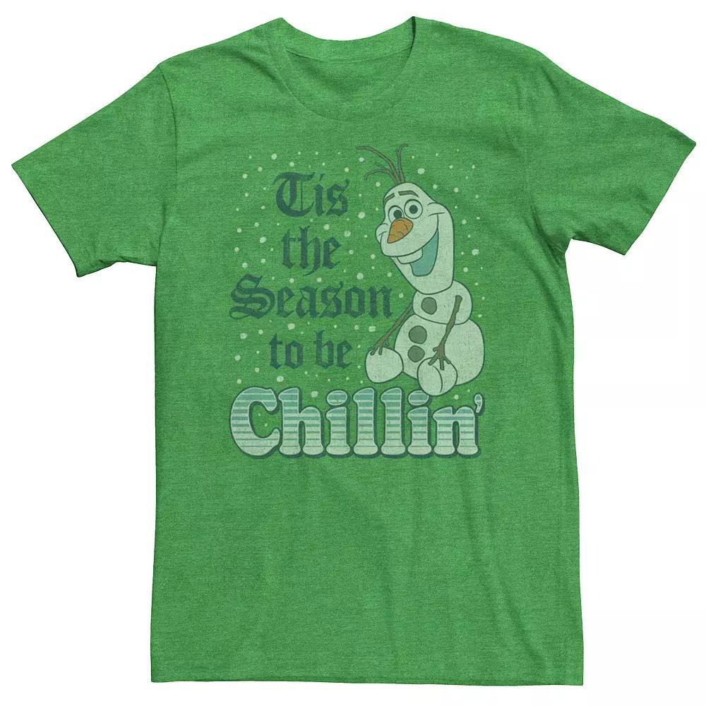 Disney's Frozen Men's Olaf Graphic Tee, Size: Medium, Kelly Grey Product Image
