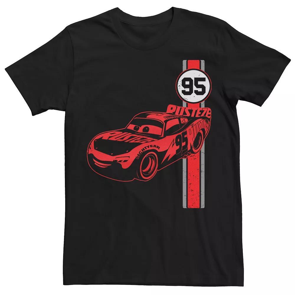 Disney / Pixar's Cars 3 Lightning McQueen Men's Jersey Tee, Size: XXL, Black Product Image
