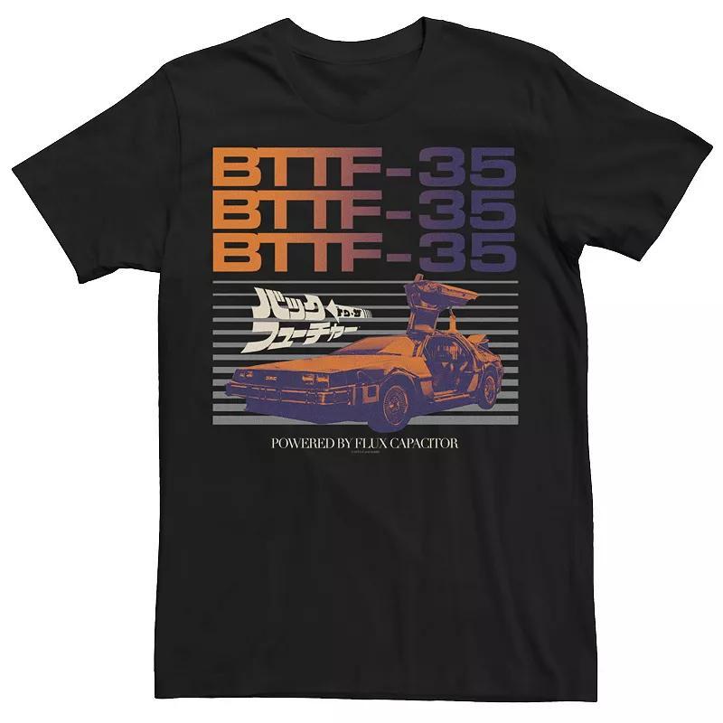 Men's Back To The Future Bttf 35 Flux Tee, Size: Medium, Black Product Image