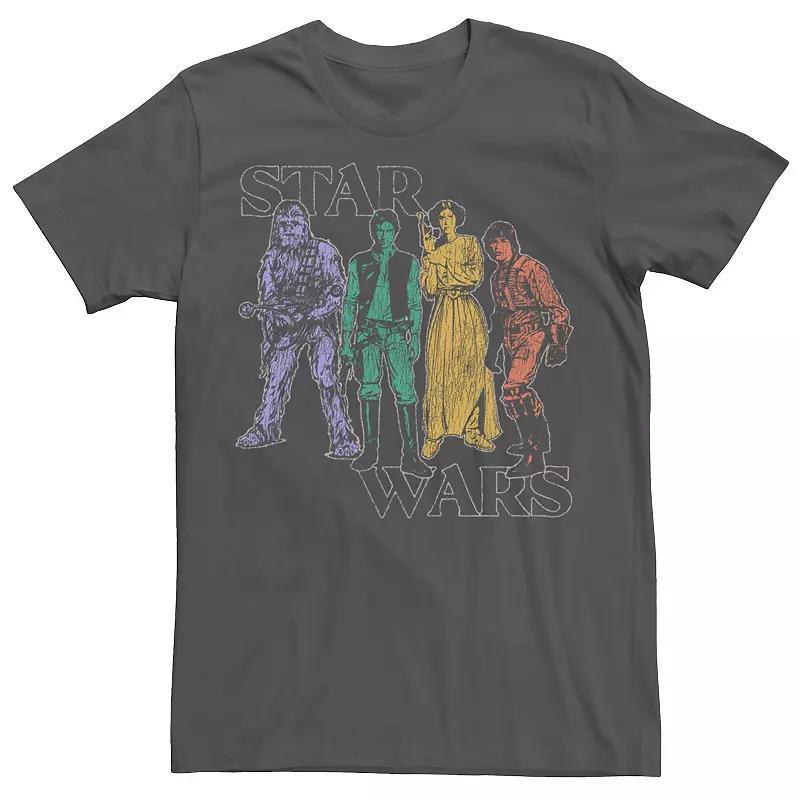 Men's Cartoon Network Samurai Jack The Meditating Warrior Badge Tee, Size: XXL, Grey Heather Product Image