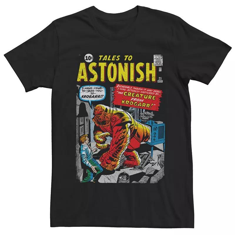 Men's Marvel Retro The Krogarr Graphic Tee, Size: XL, Black Product Image
