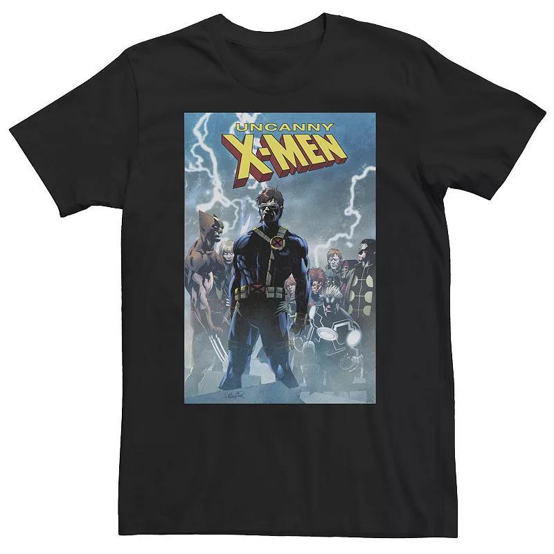 Big & Tall Marvel Black Panther Fights N'Jadaka Comic Cover Tee, Men's, Size: Large Tall Product Image