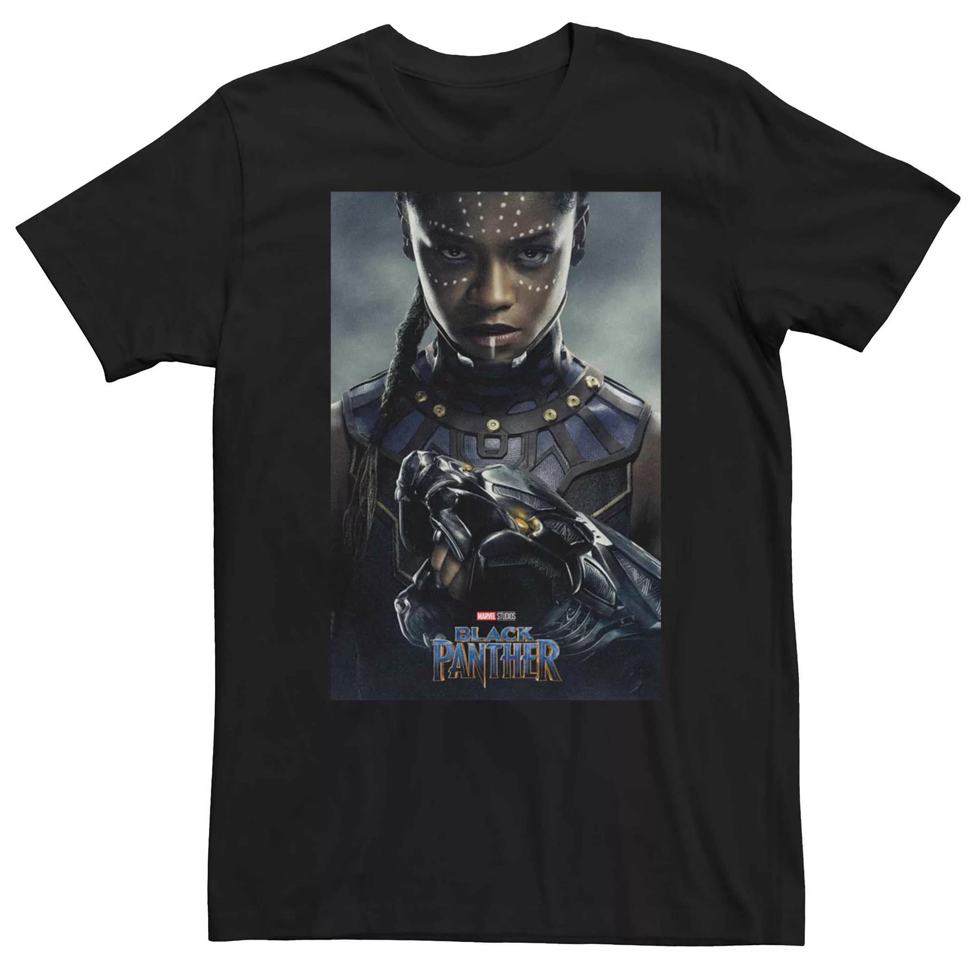 Mens Marvel Panther Shuri Poster Tee Product Image